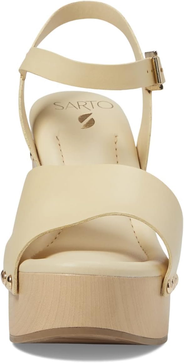 Sarto by Franco Sarto Women's Wally Ankle Strap Block Heel