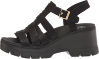 Dr. Scholl's Shoes Women's Check It Out Platform Wedge Fisherman Sandal