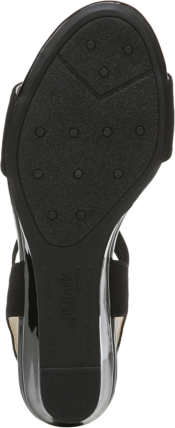 LifeStride Women's Yolo Wedge Sandal