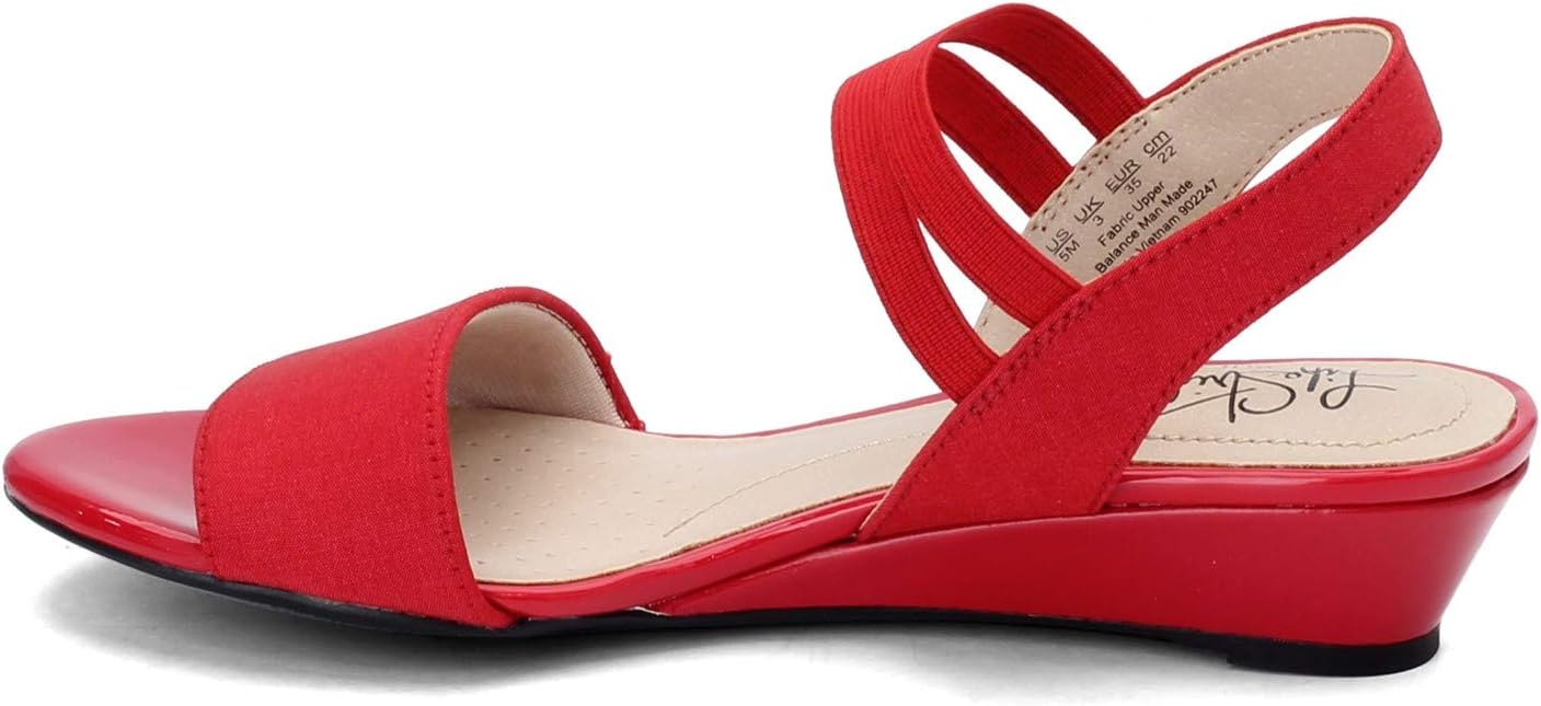 LifeStride Women's Yolo Wedge Sandal
