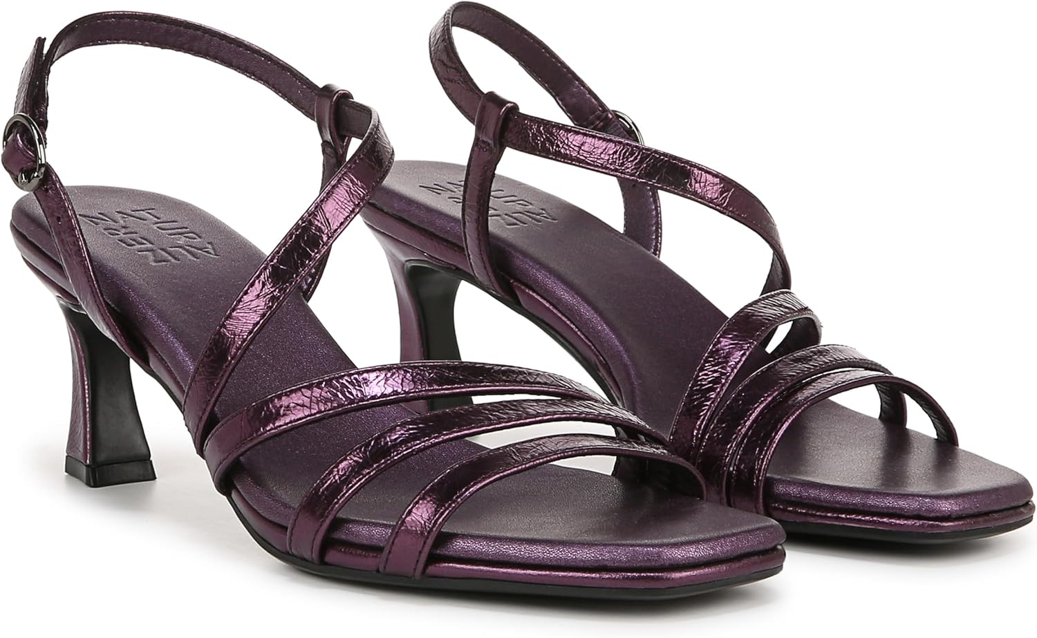 Deep Plum Purple Leather