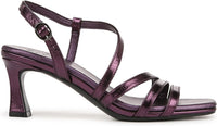 BZees Women's Galaxy Ribbed Platform Slide Sandal