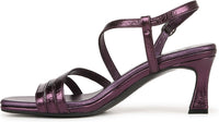 BZees Women's Galaxy Ribbed Platform Slide Sandal