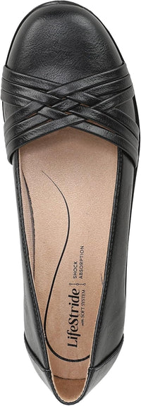 LifeStride Womens Incredible Slip On Ballet Flats