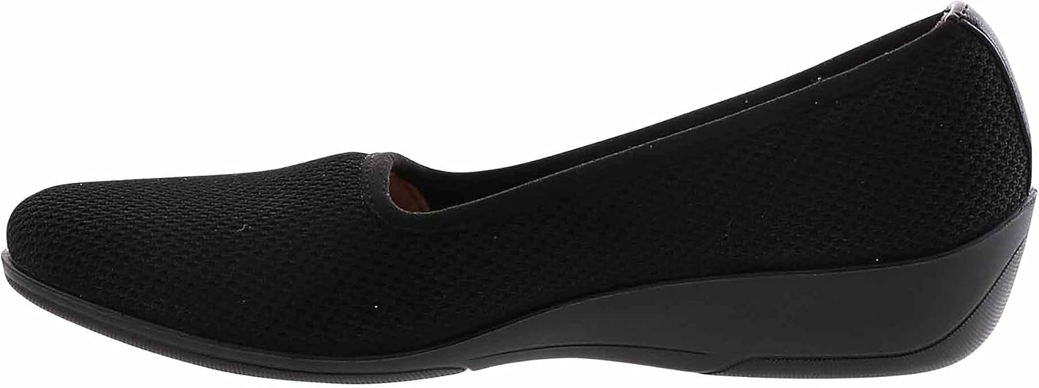 LifeStride Women's Indy Stretch Knit Wedge Slip On Flats