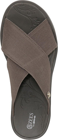 BZees womens Desire Slides Sandal