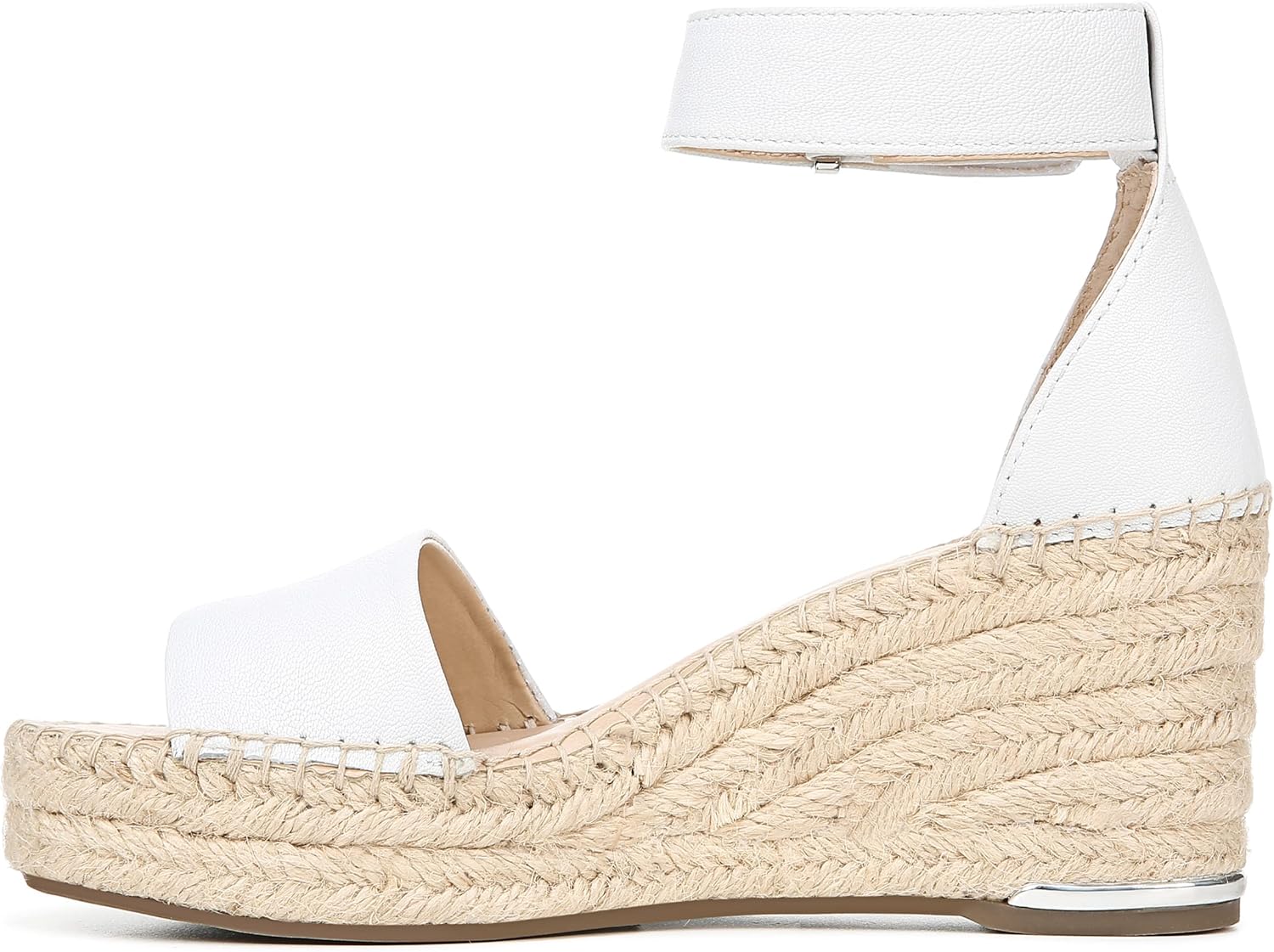 Franco Sarto Womens Clemens Jute Wrapped Espadrille Wedge Sandals