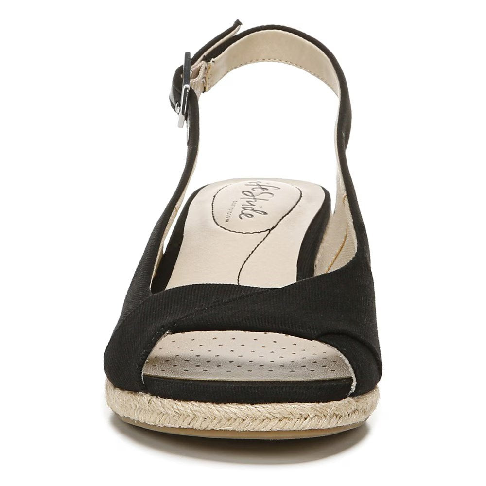 LifeStride Women's Socialite Espadrille Wedge Sandal