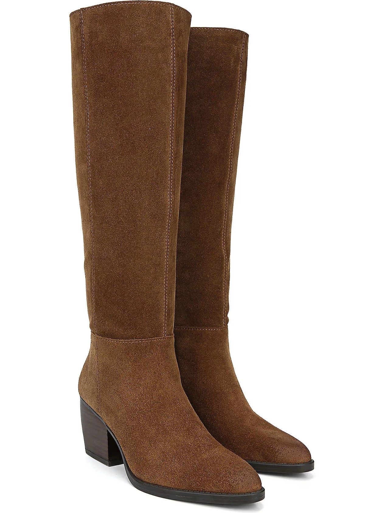 Saddle Tan Wide Calf