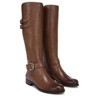Cinnamon Brown Wide Calf