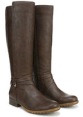 Dark Tan Wide Calf