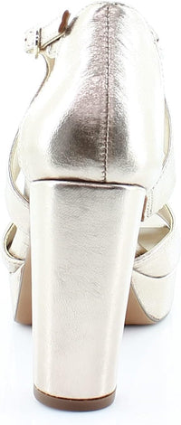 Naturalizer Women's Mae Ankle Straps Heeled Sandal