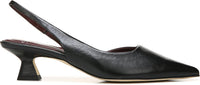 Franco Sarto Women's Devin Pointed Toe Kitten Heel Slingback Pump