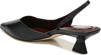 Franco Sarto Women's Devin Pointed Toe Kitten Heel Slingback Pump