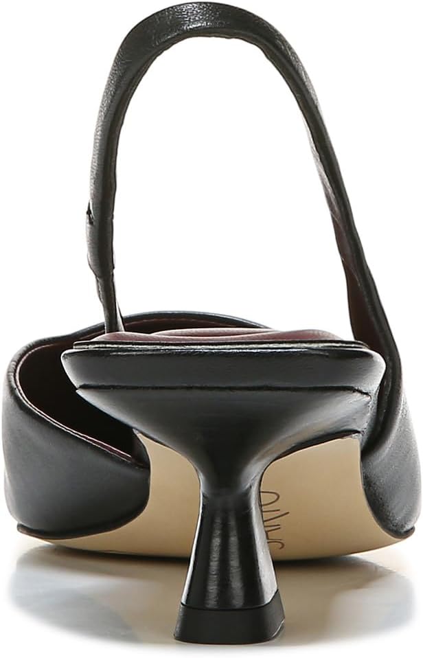 Franco Sarto Women's Devin Pointed Toe Kitten Heel Slingback Pump