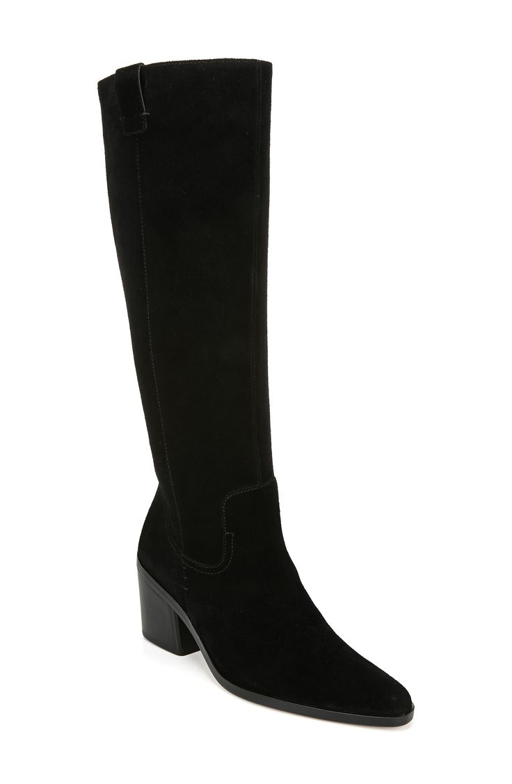 Black Wide Calf