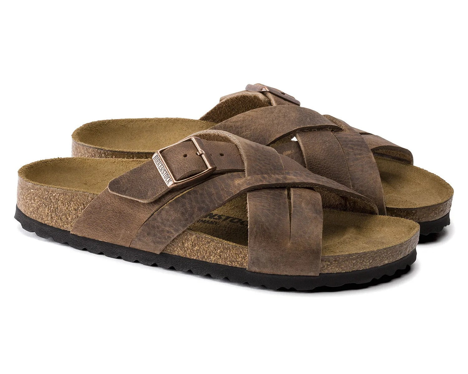 Birkenstock Unisex Lugano Crossed Strap Sandal