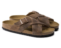 Birkenstock Unisex Lugano Crossed Strap Sandal