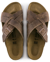 Birkenstock Unisex Lugano Crossed Strap Sandal