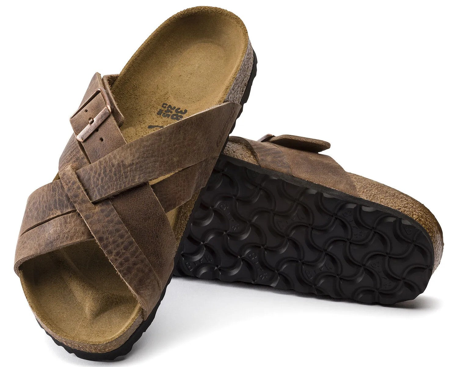 Birkenstock Unisex Lugano Crossed Strap Sandal