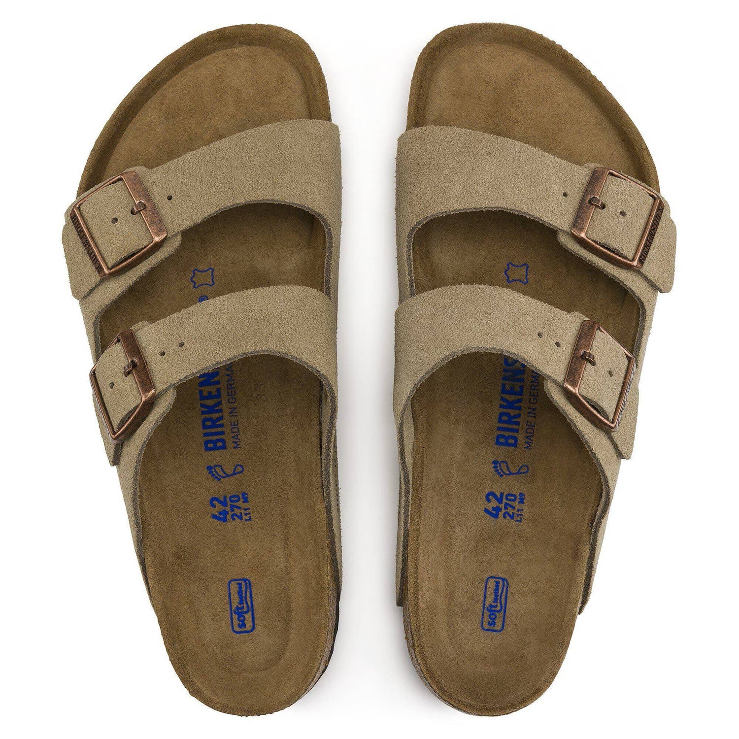Birkenstock Unisex Arizona Soft Footbed Sandals