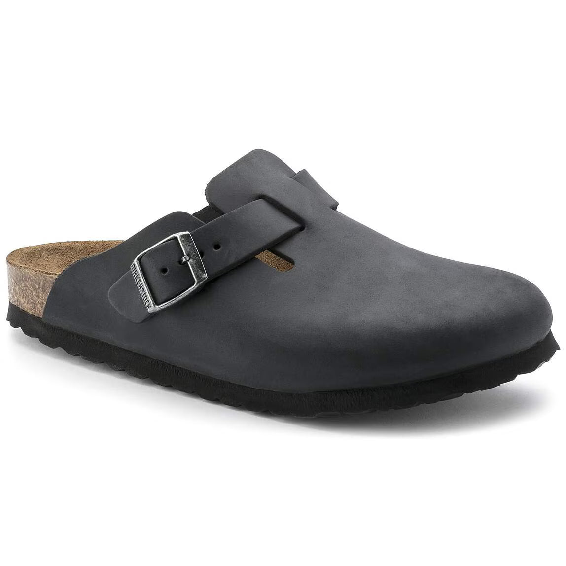 Black Oiled Leather