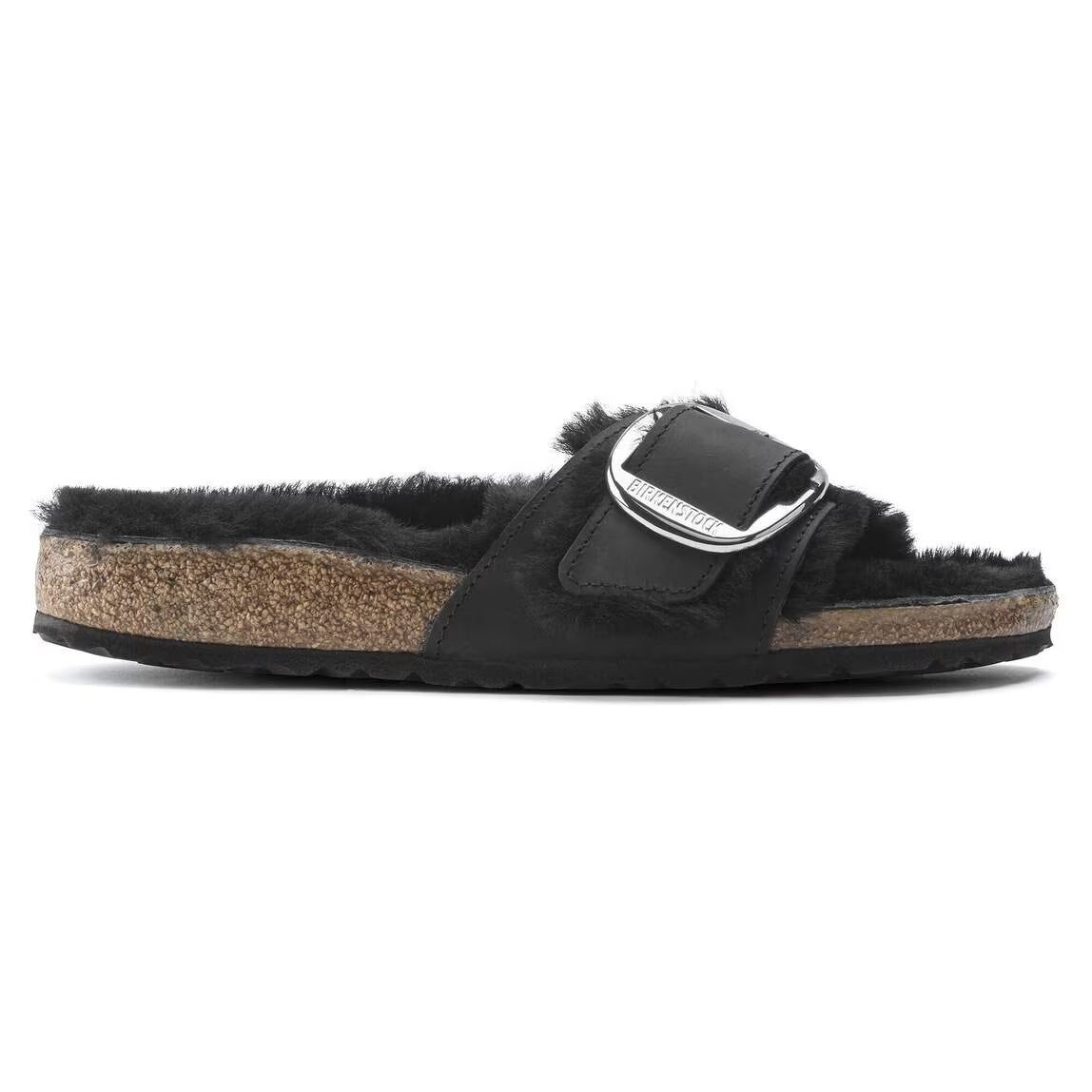 Birkenstock Madrid Big Buckle Shearling Women's Sandals