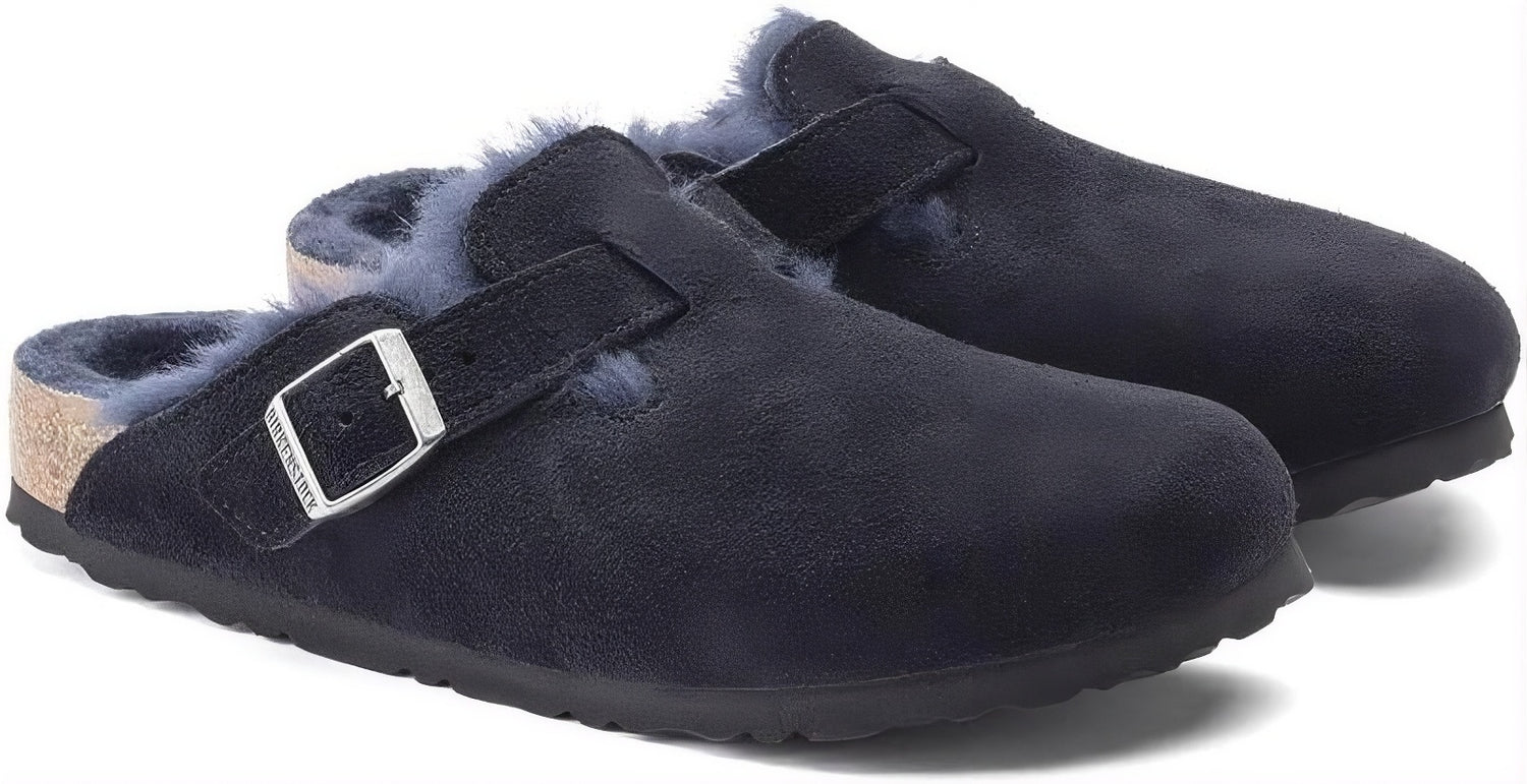 Birkenstock Unisex Boston Shearling Clogs