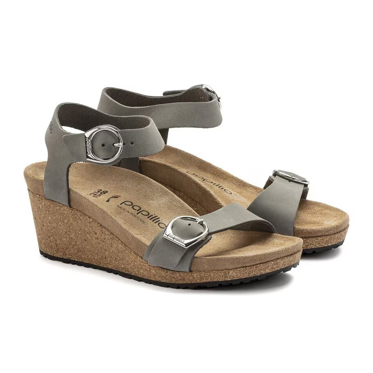 Papillio by Birkenstock Women's Soley Ring Buckle Wedge Sandals