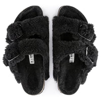 Birkenstock Women's Arizona Big Buckle Teddy Shearling Sandals