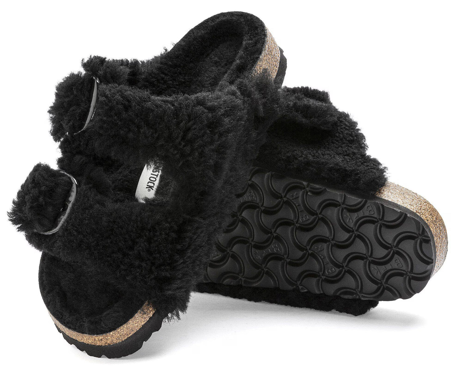 Birkenstock Women's Arizona Big Buckle Teddy Shearling Sandals