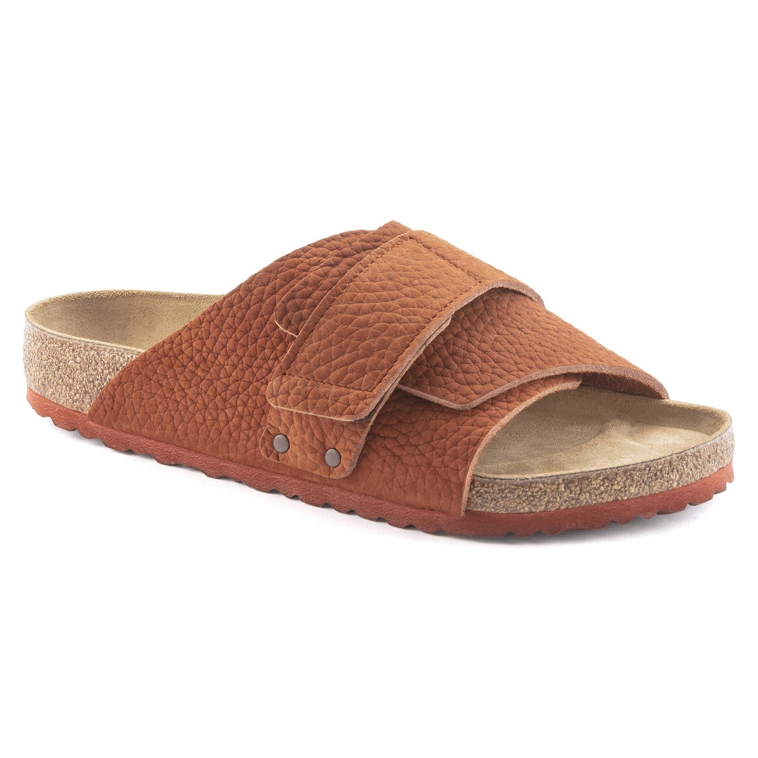 Desert Buck Burnt Clay Nubuck Leather
