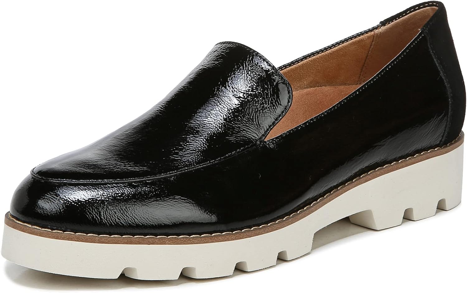 Black Crinkle Patent