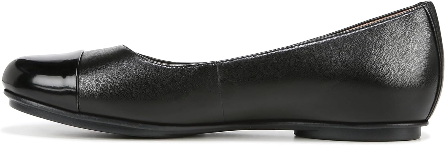 Naturalizer Women's Maxwell Cap Toe Ballet Flat NW/OB