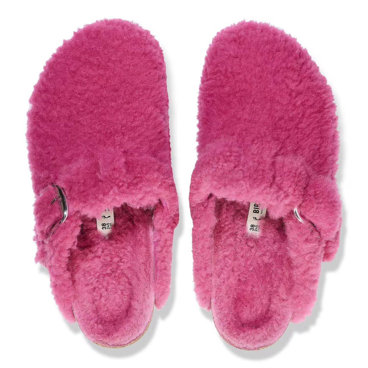 Birkenstock Boston Big Buckle Shearling Women's Clogs NW/OB