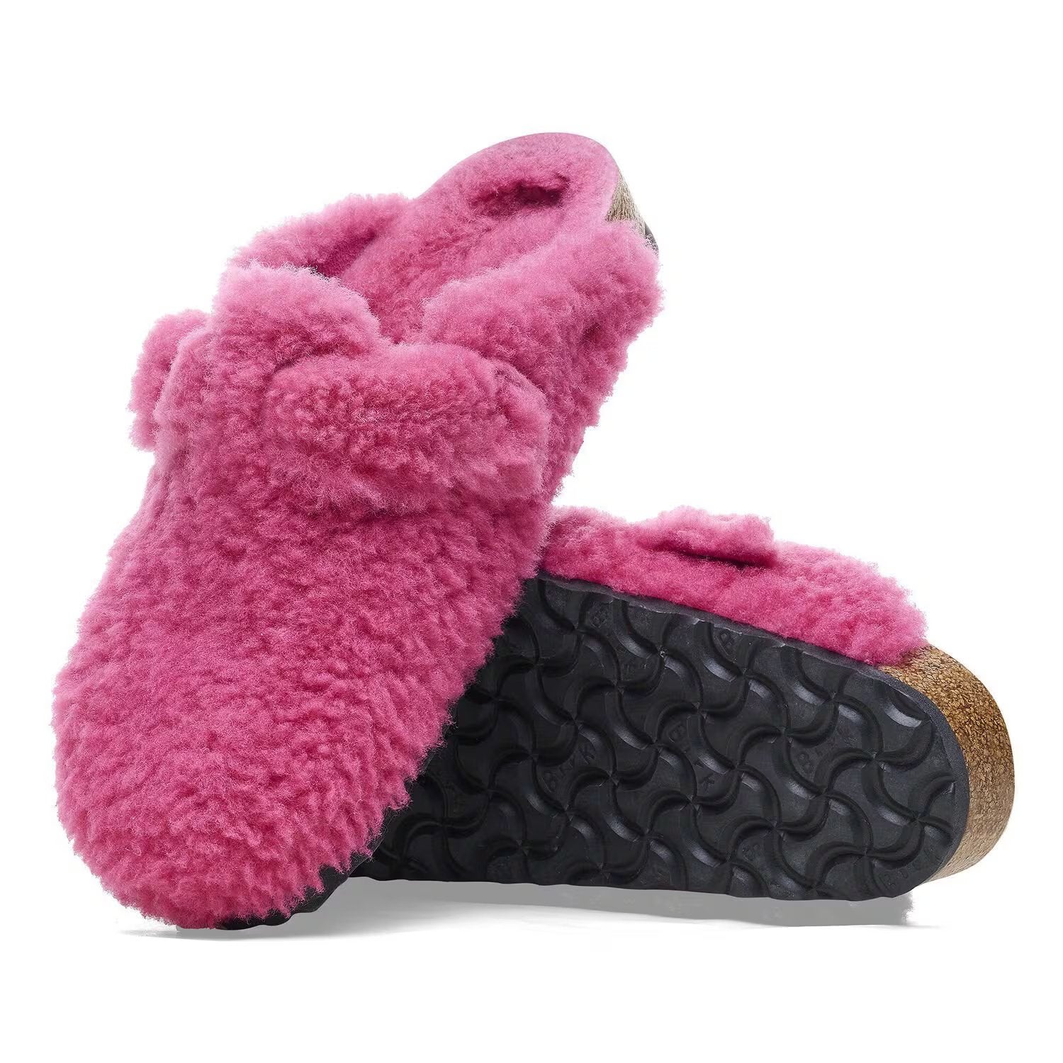 Birkenstock Boston Big Buckle Shearling Women's Clogs NW/OB