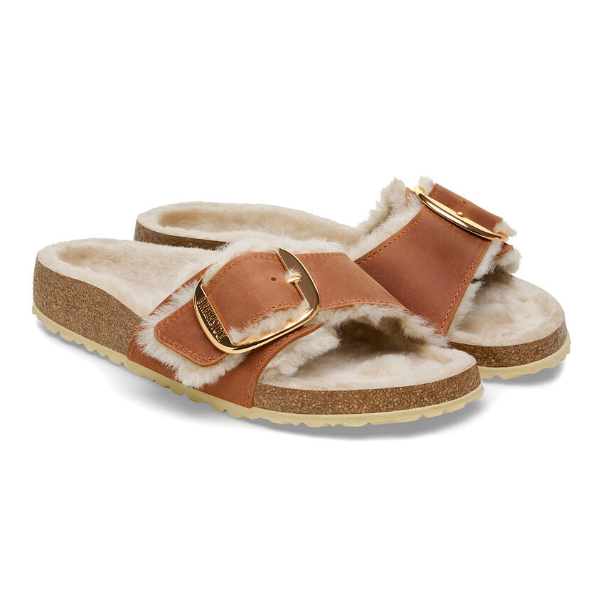 Cognac Shearling