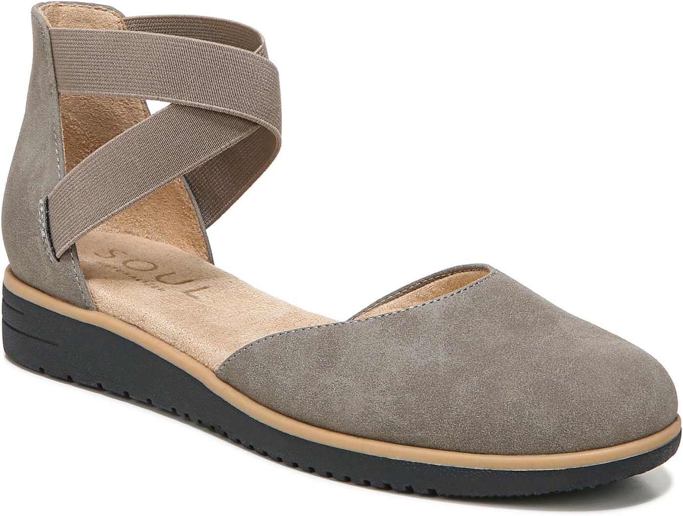 Grey Synthetic Nubuck