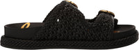 Sam Edelman Women's Reid Buckle Slide Footbed Sandals NW/OB