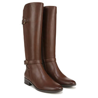 Dark Brown Wide Calf