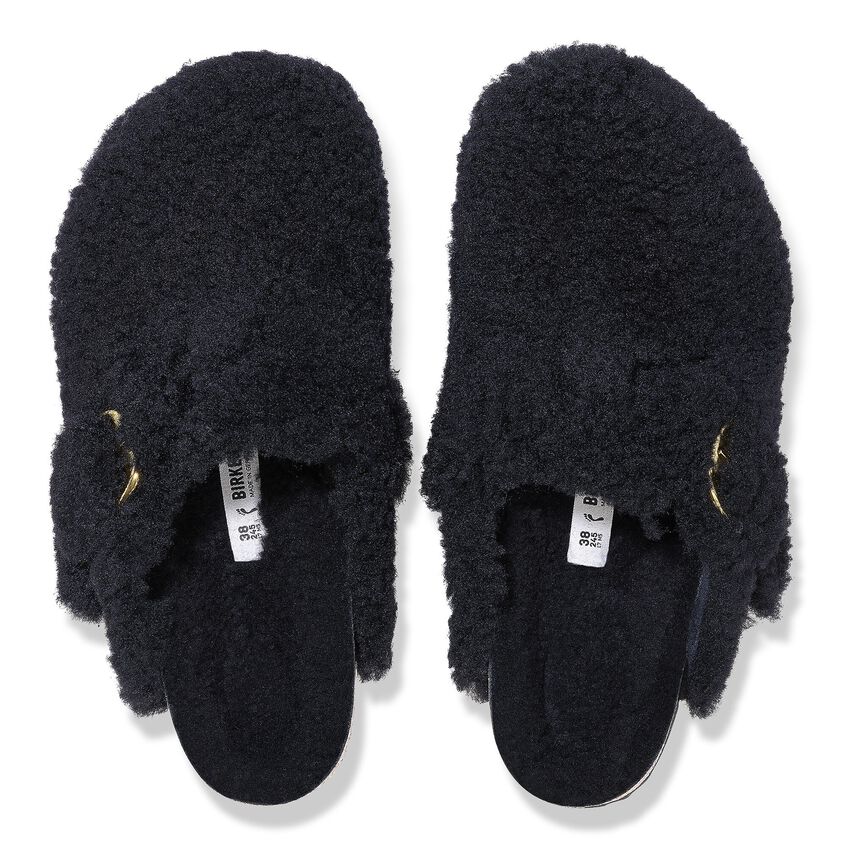 Birkenstock Boston Big Buckle Shearling Women's Clogs NW/OB