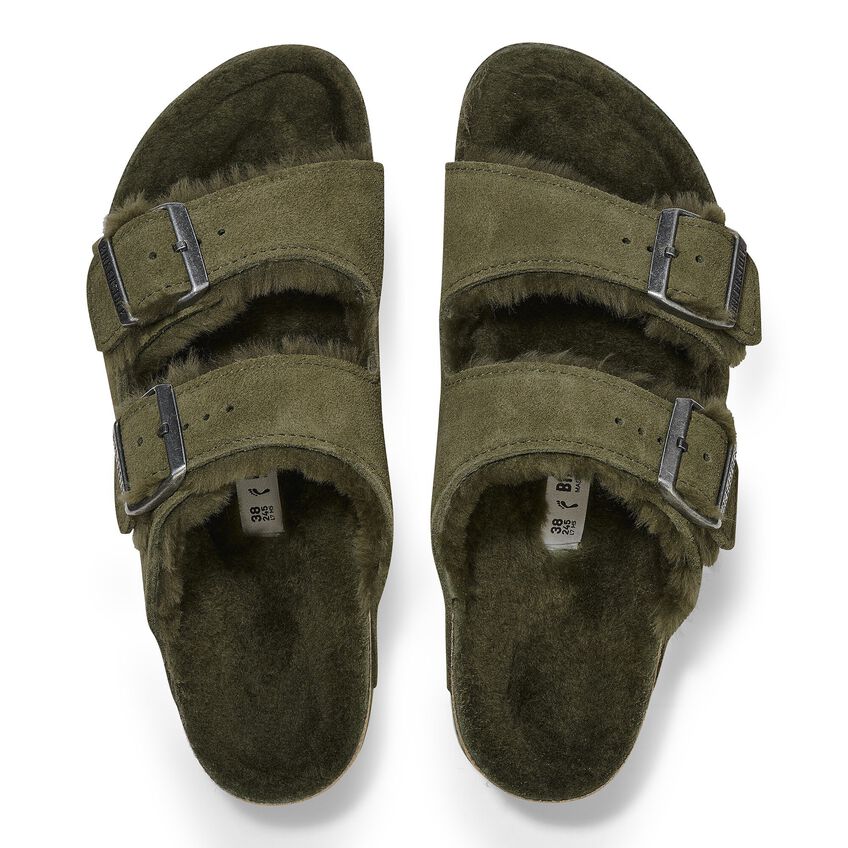 Birkenstock Arizona Shearling Women's Sandals NW/OB