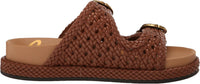 Sam Edelman Women's Reid Buckle Slide Footbed Sandals NW/OB