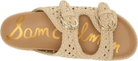 Sam Edelman Women's Reid Buckle Slide Footbed Sandals NW/OB
