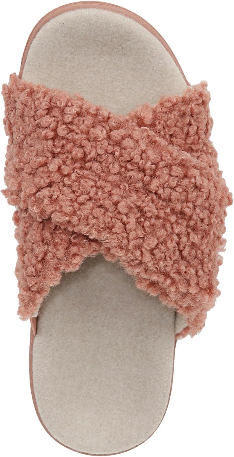 Vionic Women's Relax II Faux Fur Slippers NW/OB