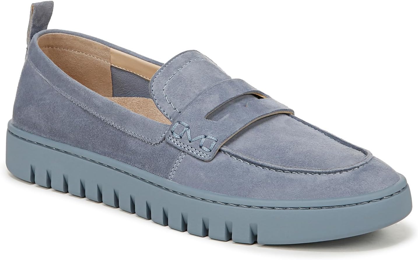 Vintage Blue Suede