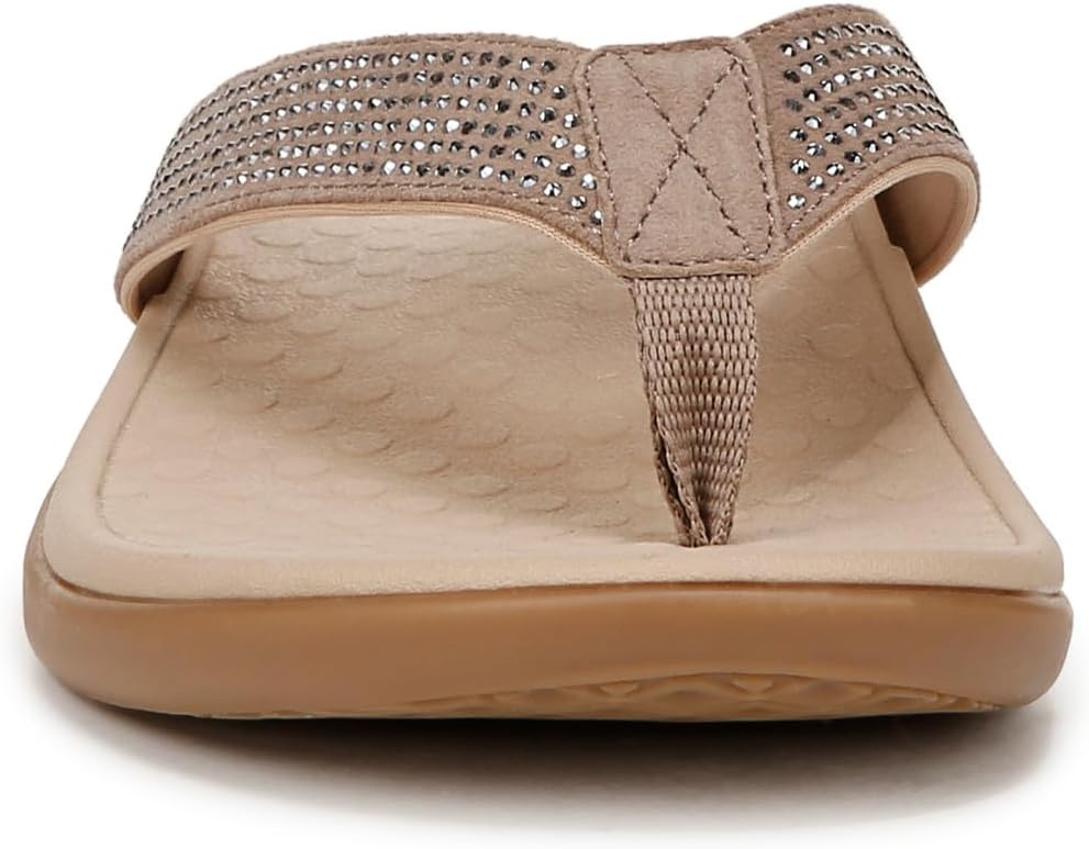 Vionic Women's Tide Rhinestones Toe-Post Sandals NW/OB