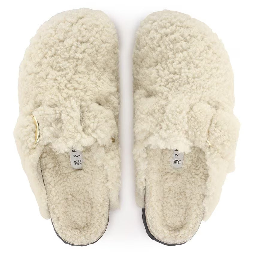 Birkenstock Boston Big Buckle Shearling Women's Clogs NW/OB
