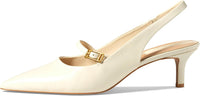Franco Sarto Women's Khloe Slingback Kitten Heel Pump NW/OB