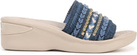 BZees Women's Sunshine Wedge Sandals NW/OB